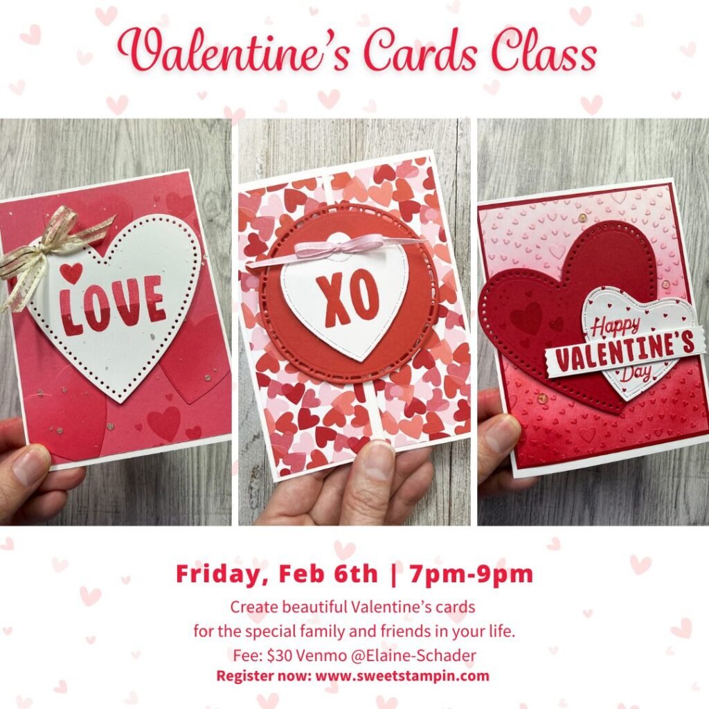 Valentines Card Class