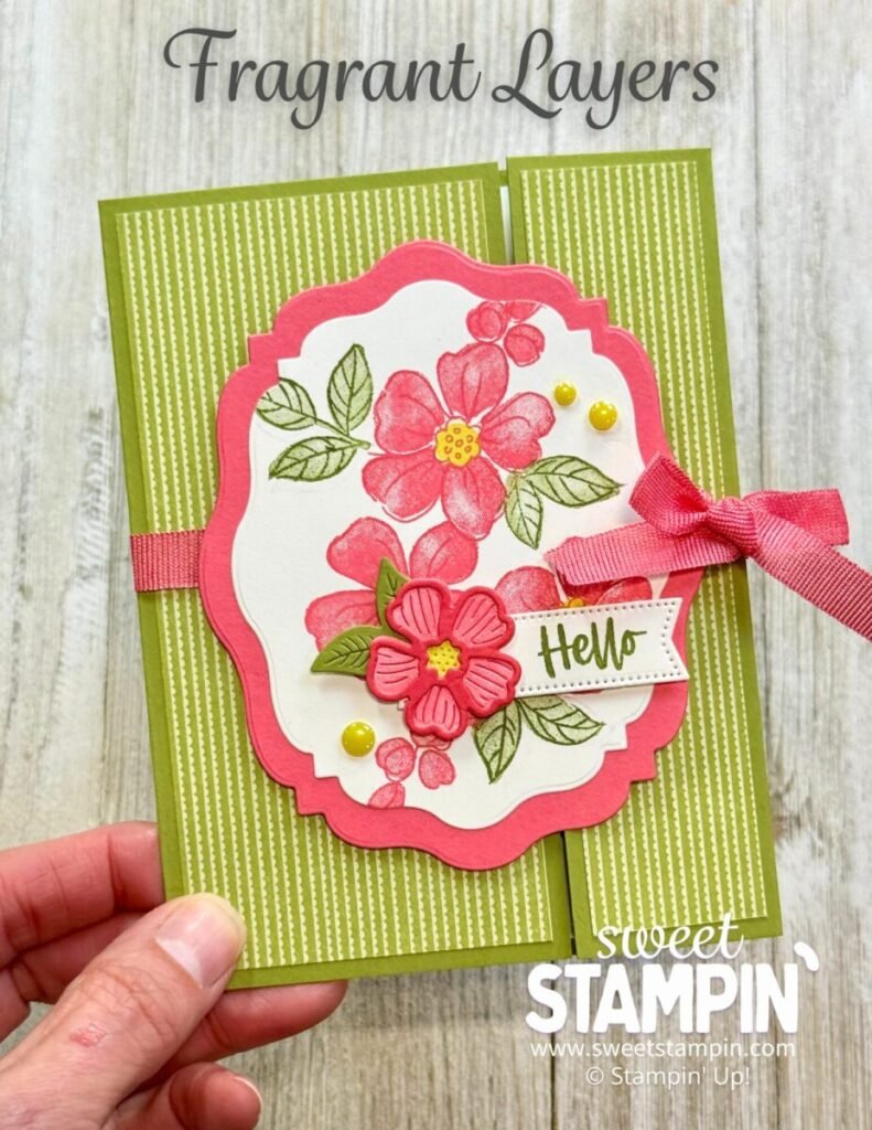 offset gatefold card