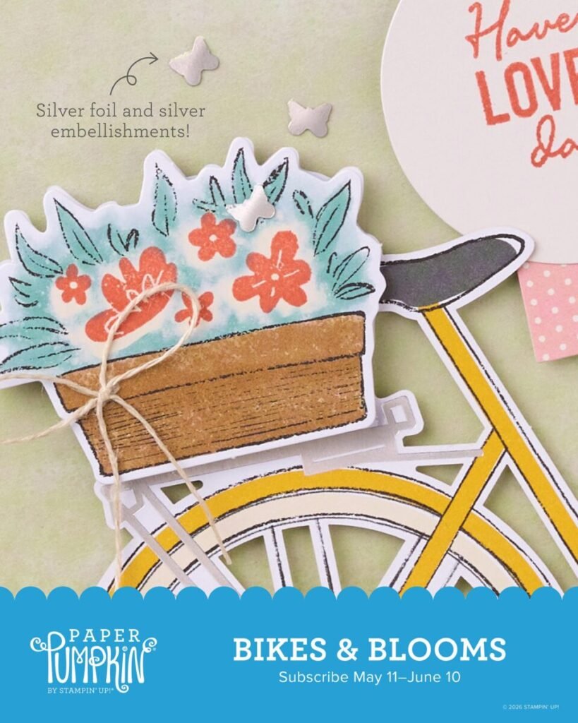 bikes & blooms Paper Pumpkin 