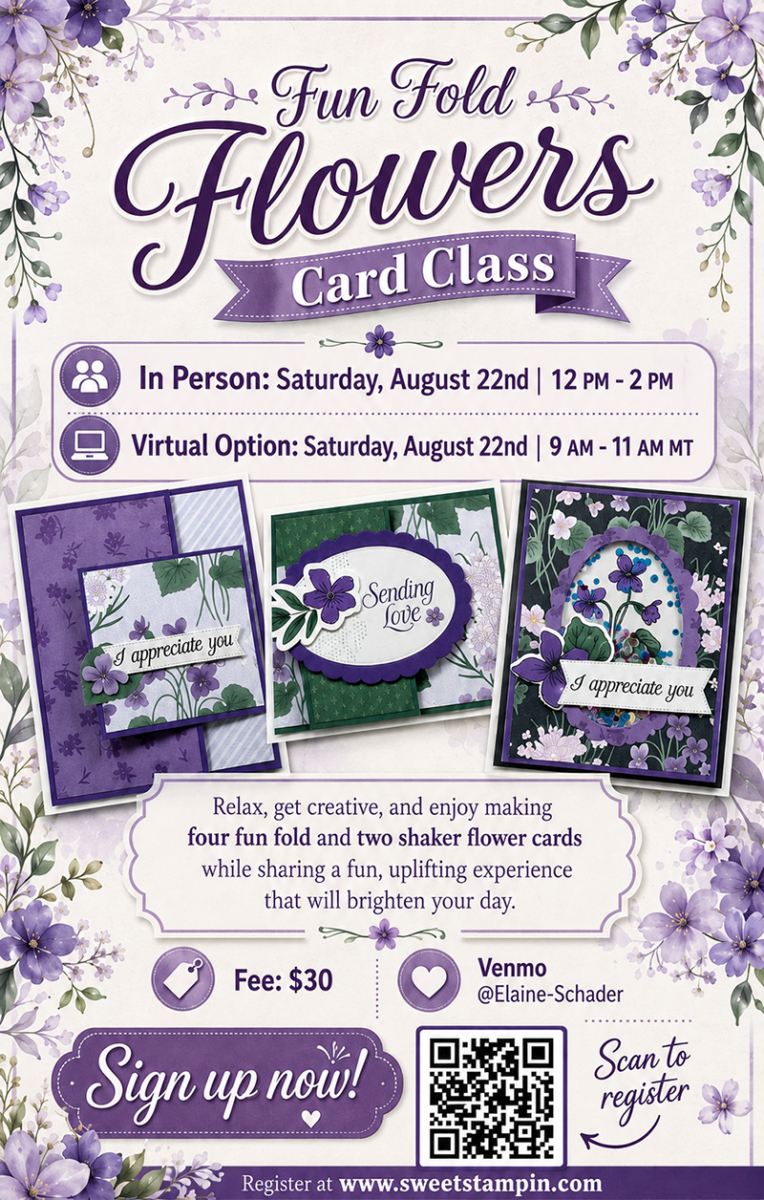 fun folds flower class