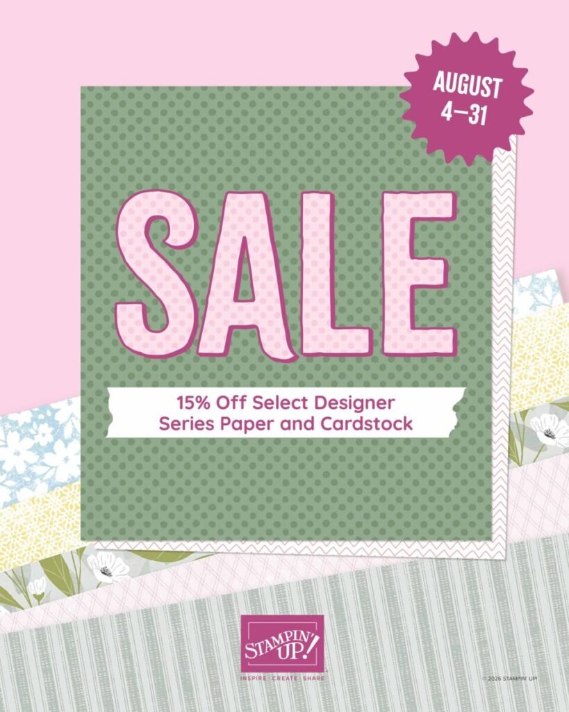 Designer Series Paper & Cardstock Sale