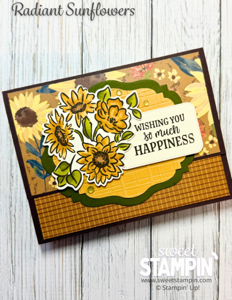 sunflowers card