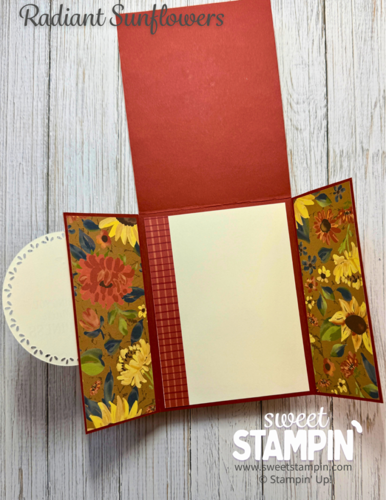 Top Flap Gatefold Card